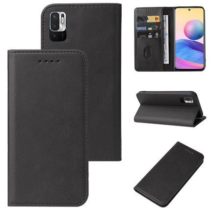Magnetic Closure Leather Phone Case, For Xiaomi Mi 10T Pro / Mi 10T 5G, For Xiaomi Mi CC9 Pro, For Xiaomi Redmi 9 Prime, For Xiaomi Redmi 9AT, For Xiaomi Redmi 9i, For Xiaomi Redmi 9T, For Xiaomi Redmi 10 5G, For Xiaomi Redmi 10 Prime 2022