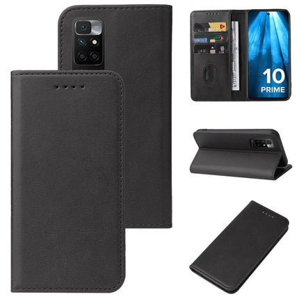 Magnetic Closure Leather Phone Case, For Xiaomi Mi 10T Pro / Mi 10T 5G, For Xiaomi Mi CC9 Pro, For Xiaomi Redmi 9 Prime, For Xiaomi Redmi 9AT, For Xiaomi Redmi 9i, For Xiaomi Redmi 9T, For Xiaomi Redmi 10 5G, For Xiaomi Redmi 10 Prime 2022