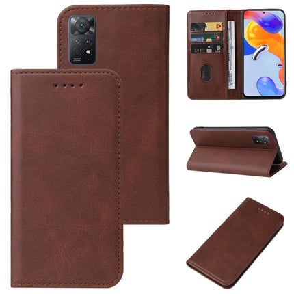 Magnetic Closure Leather Phone Case, For Xiaomi Redmi 9 Power India, For Xiaomi Redmi Note 10 JE, For Xiaomi Redmi Note 11 4G, For Xiaomi Redmi Note 11 5G, For Xiaomi Redmi Note 11 Pro 5G, For Xiaomi Redmi Note 11E, For Xiaomi Redmi Note 11E Pro       ...