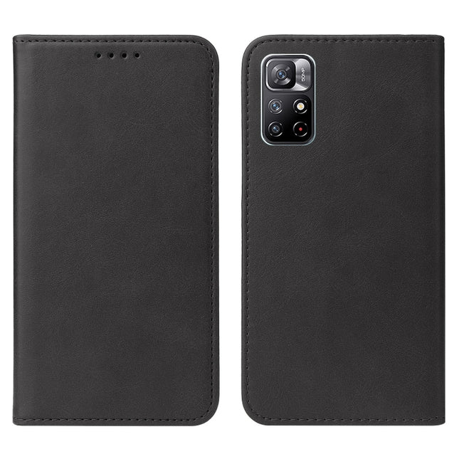 Magnetic Closure Leather Phone Case, For Xiaomi Redmi Note 11S 5G, For Xiaomi Redmi Note 11T 5G, For Xiaomi Redmi Note 11T Pro+, For Xiaomi Redmi Note 11 Global, For Xiaomi Mi 11 Lite 4G / 5G, For Xiaomi Mi 11 Lite 5G NE                                ...