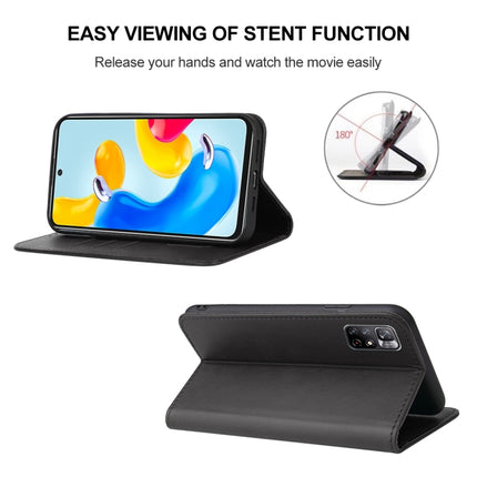 Magnetic Closure Leather Phone Case, For Xiaomi Redmi Note 11S 5G, For Xiaomi Redmi Note 11T 5G, For Xiaomi Redmi Note 11T Pro+, For Xiaomi Redmi Note 11 Global, For Xiaomi Mi 11 Lite 4G / 5G, For Xiaomi Mi 11 Lite 5G NE                                ...