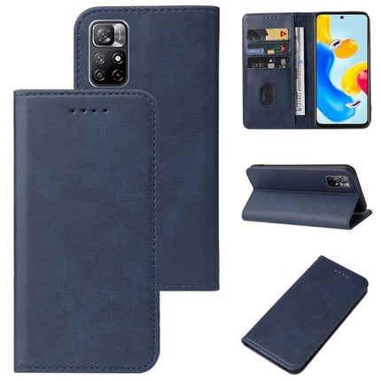 Magnetic Closure Leather Phone Case, For Xiaomi Redmi Note 11S 5G, For Xiaomi Redmi Note 11T 5G, For Xiaomi Redmi Note 11T Pro+, For Xiaomi Redmi Note 11 Global, For Xiaomi Mi 11 Lite 4G / 5G, For Xiaomi Mi 11 Lite 5G NE                                ...