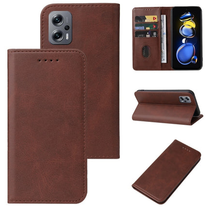 Magnetic Closure Leather Phone Case, For Xiaomi Redmi Note 11S 5G, For Xiaomi Redmi Note 11T 5G, For Xiaomi Redmi Note 11T Pro+, For Xiaomi Redmi Note 11 Global, For Xiaomi Mi 11 Lite 4G / 5G, For Xiaomi Mi 11 Lite 5G NE                                ...