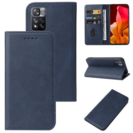 Magnetic Closure Leather Phone Case, For Xiaomi Redmi Note 11S 5G, For Xiaomi Redmi Note 11T 5G, For Xiaomi Redmi Note 11T Pro+, For Xiaomi Redmi Note 11 Global, For Xiaomi Mi 11 Lite 4G / 5G, For Xiaomi Mi 11 Lite 5G NE                                ...