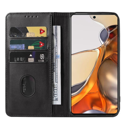 Magnetic Closure Leather Phone Case, For Xiaomi 11T / 11T Pro, For Xiaomi 12, For Xiaomi 12 5G, For Xiaomi 12 Pro Dimensity, For Xiaomi 12S, For Xiaomi 12S Pro, For Xiaomi 12X