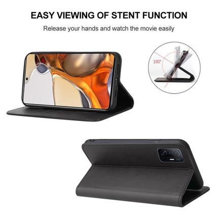 Magnetic Closure Leather Phone Case, For Xiaomi 11T / 11T Pro, For Xiaomi 12, For Xiaomi 12 5G, For Xiaomi 12 Pro Dimensity, For Xiaomi 12S, For Xiaomi 12S Pro, For Xiaomi 12X