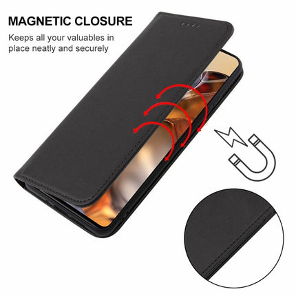 Magnetic Closure Leather Phone Case, For Xiaomi 11T / 11T Pro, For Xiaomi 12, For Xiaomi 12 5G, For Xiaomi 12 Pro Dimensity, For Xiaomi 12S, For Xiaomi 12S Pro, For Xiaomi 12X