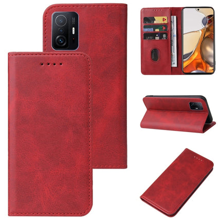 Magnetic Closure Leather Phone Case, For Xiaomi 11T / 11T Pro, For Xiaomi 12, For Xiaomi 12 5G, For Xiaomi 12 Pro Dimensity, For Xiaomi 12S, For Xiaomi 12S Pro, For Xiaomi 12X