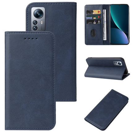 Magnetic Closure Leather Phone Case, For Xiaomi 11T / 11T Pro, For Xiaomi 12, For Xiaomi 12 5G, For Xiaomi 12 Pro Dimensity, For Xiaomi 12S, For Xiaomi 12S Pro, For Xiaomi 12X