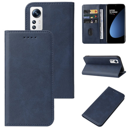 Magnetic Closure Leather Phone Case, For Xiaomi 11T / 11T Pro, For Xiaomi 12, For Xiaomi 12 5G, For Xiaomi 12 Pro Dimensity, For Xiaomi 12S, For Xiaomi 12S Pro, For Xiaomi 12X
