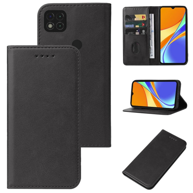 Magnetic Closure Leather Phone Case, For Xiaomi Redmi 9C NFC, For Xiaomi Redmi 10X Pro 5G