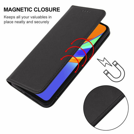 Magnetic Closure Leather Phone Case, For Xiaomi Redmi 9C NFC, For Xiaomi Redmi 10X Pro 5G