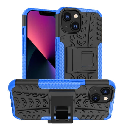 Tire Texture TPU + PC Phone Case with Holder, For iPhone 14, For iPhone 14 Plus, For iPhone 14 Pro