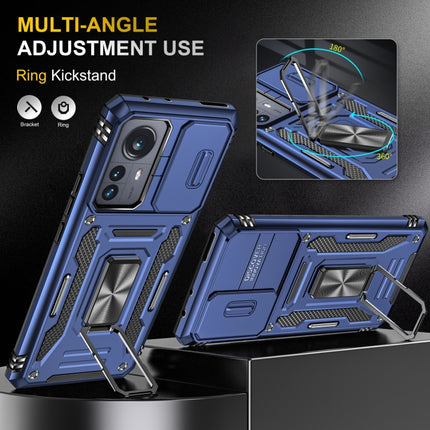 Armor PC + TPU Camera Shield Phone Case, For Xiaomi 12