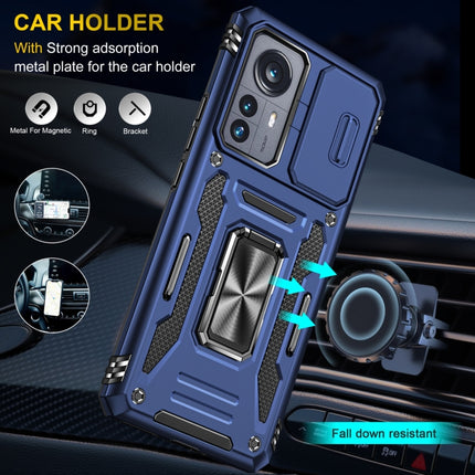 Armor PC + TPU Camera Shield Phone Case, For Xiaomi 12