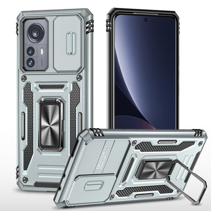 Armor PC + TPU Camera Shield Phone Case, For Xiaomi 12