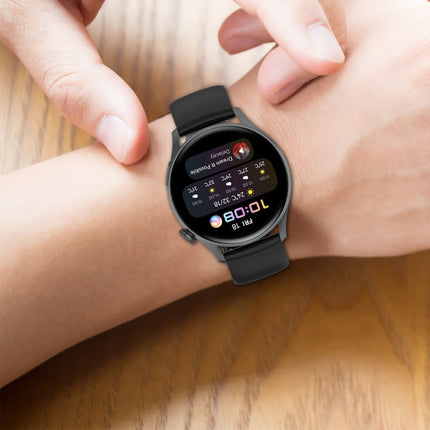 Solid Color Soft Silicone Watch Band, For Huawei Watch3 Pro New