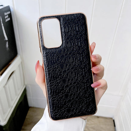 Sky Series Nano Electroplating Genuine Leather Phone Case, For Samsung Galaxy A13 4G, For Samsung Galaxy A23 4G / 5G