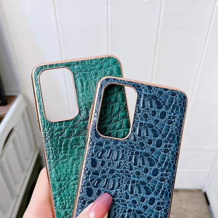 Sky Series Nano Electroplating Genuine Leather Phone Case, For Samsung Galaxy A13 4G, For Samsung Galaxy A23 4G / 5G