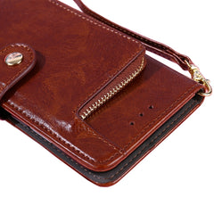 Zipper Bag Leather Phone Case, For OnePlus Ace Pro 5G, For TCL 305i, For Xiaomi Redmi K50 Ultra/Xiaomi 12T/Xiaomi 12T Pro, For Asus Zenfone 9, For Huawei nova Y90 4G