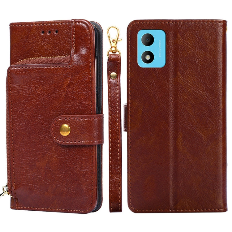 Zipper Bag Leather Phone Case, For OnePlus Ace Pro 5G, For TCL 305i, For Xiaomi Redmi K50 Ultra/Xiaomi 12T/Xiaomi 12T Pro, For Asus Zenfone 9, For Huawei nova Y90 4G