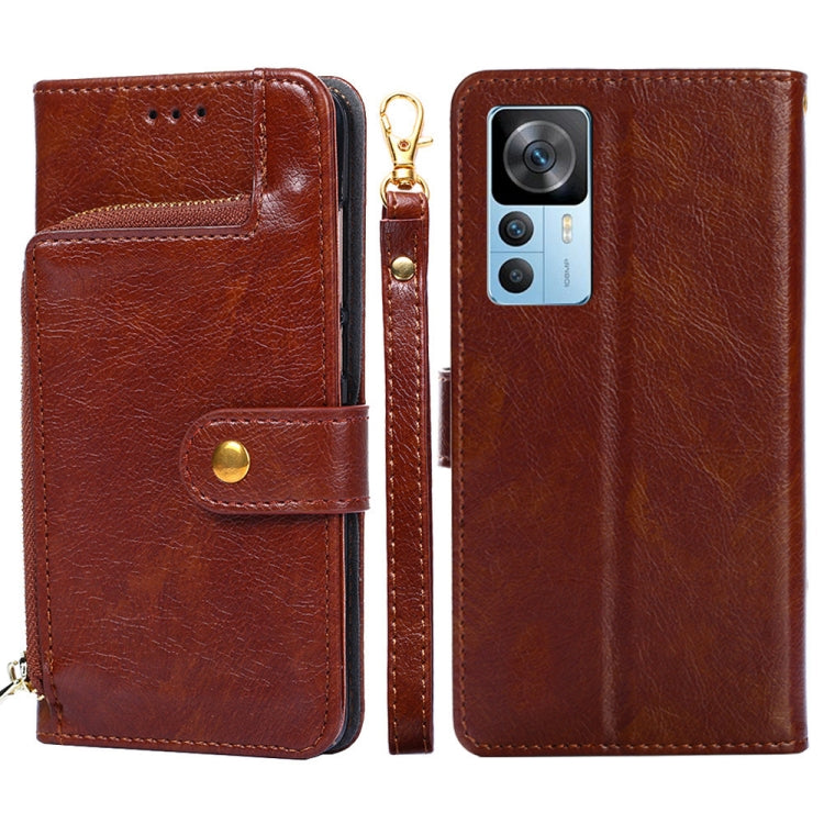 Zipper Bag Leather Phone Case, For OnePlus Ace Pro 5G, For TCL 305i, For Xiaomi Redmi K50 Ultra/Xiaomi 12T/Xiaomi 12T Pro, For Asus Zenfone 9, For Huawei nova Y90 4G