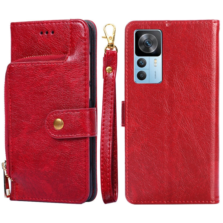 Zipper Bag Leather Phone Case, For OnePlus Ace Pro 5G, For TCL 305i, For Xiaomi Redmi K50 Ultra/Xiaomi 12T/Xiaomi 12T Pro, For Asus Zenfone 9, For Huawei nova Y90 4G