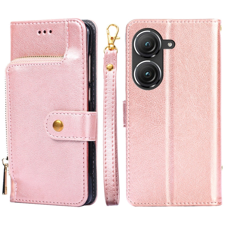 Zipper Bag Leather Phone Case, For OnePlus Ace Pro 5G, For TCL 305i, For Xiaomi Redmi K50 Ultra/Xiaomi 12T/Xiaomi 12T Pro, For Asus Zenfone 9, For Huawei nova Y90 4G