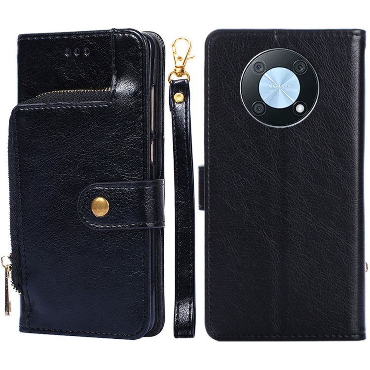 Zipper Bag Leather Phone Case, For OnePlus Ace Pro 5G, For TCL 305i, For Xiaomi Redmi K50 Ultra/Xiaomi 12T/Xiaomi 12T Pro, For Asus Zenfone 9, For Huawei nova Y90 4G