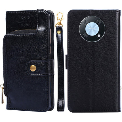 Zipper Bag Leather Phone Case, For OnePlus Ace Pro 5G, For Xiaomi Redmi K50 Ultra/Xiaomi 12T/Xiaomi 12T Pro, For Asus Zenfone 9, For Huawei nova Y90 4G