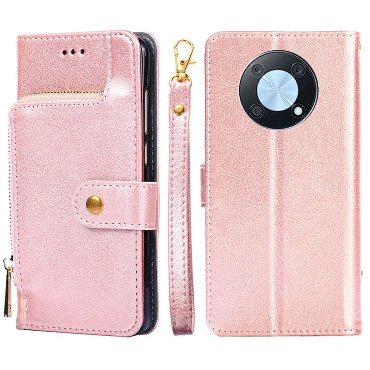 Zipper Bag Leather Phone Case, For OnePlus Ace Pro 5G, For TCL 305i, For Xiaomi Redmi K50 Ultra/Xiaomi 12T/Xiaomi 12T Pro, For Asus Zenfone 9, For Huawei nova Y90 4G