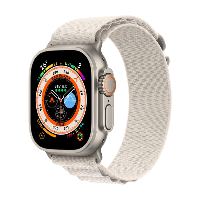 Nylon Loop Watch Band, For Apple Watch 46mm / 49mm / 45mm / 44mm