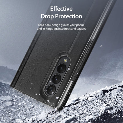 DUX DUCIS Bril Series PU + TPU Phone Case, For Samsung Galaxy Z Fold4