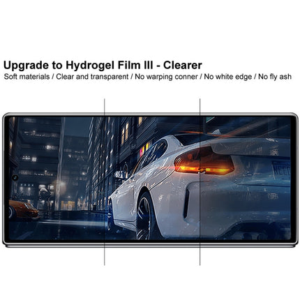 1 Sets imak Curved Full Screen Hydrogel Film (Outer Screen + Back + Inner Screen)