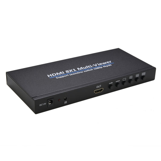 NK-818 HDMI 8x1 Multi-Viewer Supports Seamless Switch 1080P, US Plug, 8 x 1, US Plug