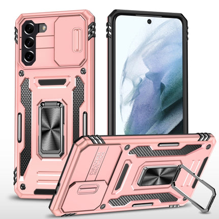 Armor PC + TPU Camera Shield Phone Case, For Samsung Galaxy S22 5G, For Samsung Galaxy S22+ 5G, For Samsung Galaxy S22 Ultra 5G