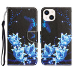 For iPhone 14 Plus / Blue Butterfly