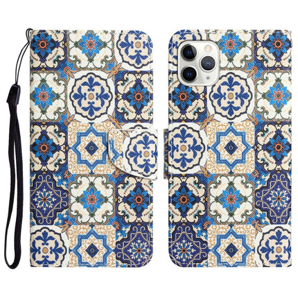 Colored Drawing Leather Phone Case, For iPhone 11 Pro