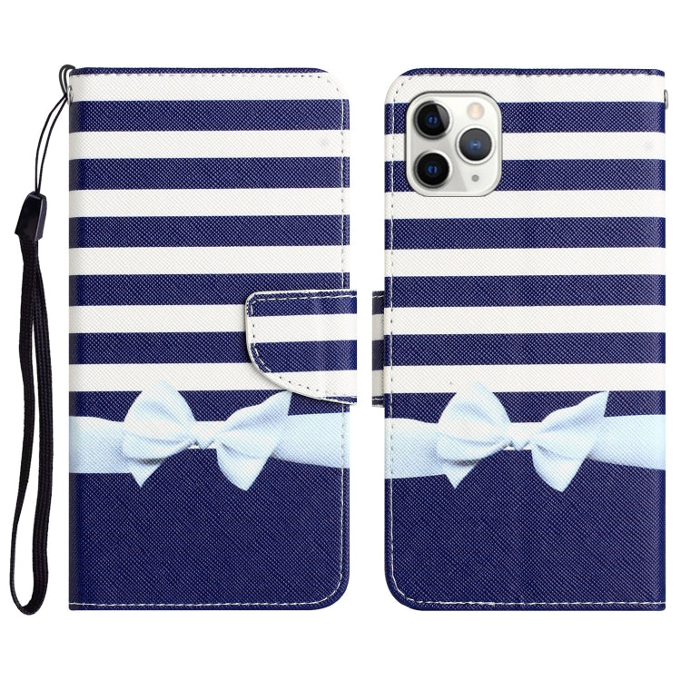 Colored Drawing Leather Phone Case, For iPhone 11 Pro