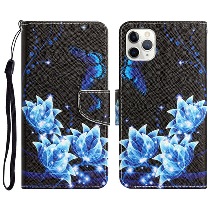 Colored Drawing Leather Phone Case, For iPhone 11 Pro Max