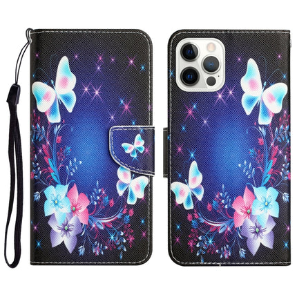 Colored Drawing Leather Phone Case, For iPhone 11 Pro Max
