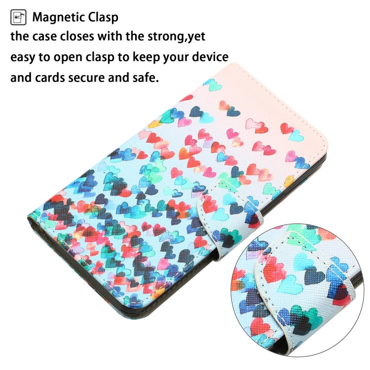 Colored Drawing Leather Phone Case, For iPhone XR
