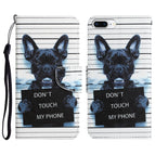 For iPhone 7 Plus / 8 Plus / Black Dog