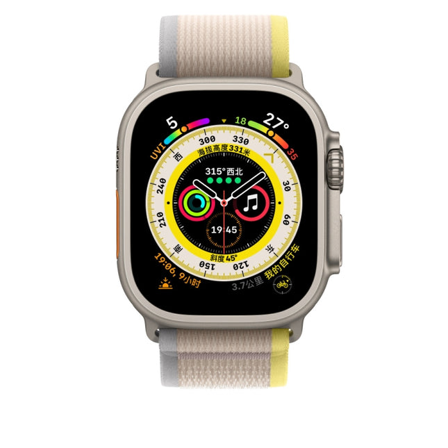Nylon Watch Band For Apple Watch Series 8&7 41mm / SE 2&6&SE&5&4 40mm, For Apple Watch 42mm / 41mm / 40mm / 38mm
