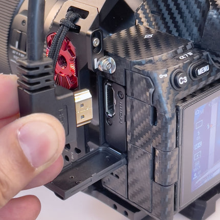 HDL-03 30cm HDMI Male Elbow to Female Adapter Cable, Left Angle, 270 Degrees