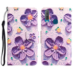 For vivo Y17 / Y12 / Purple Flower
