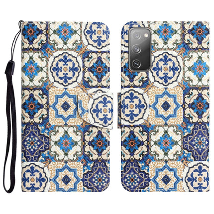 Colored Drawing Leather Phone Case, For Samsung Galaxy S20 FE