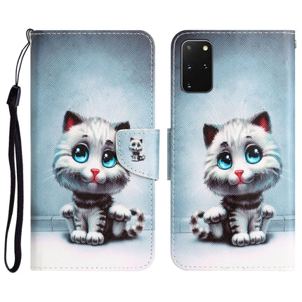 Colored Drawing Leather Phone Case, For Samsung Galaxy S20+