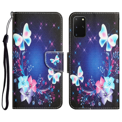 Colored Drawing Leather Phone Case, For Samsung Galaxy S20+