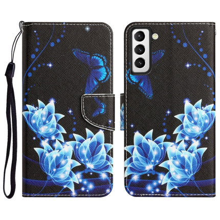 Colored Drawing Leather Phone Case, For Samsung Galaxy S22+ 5G